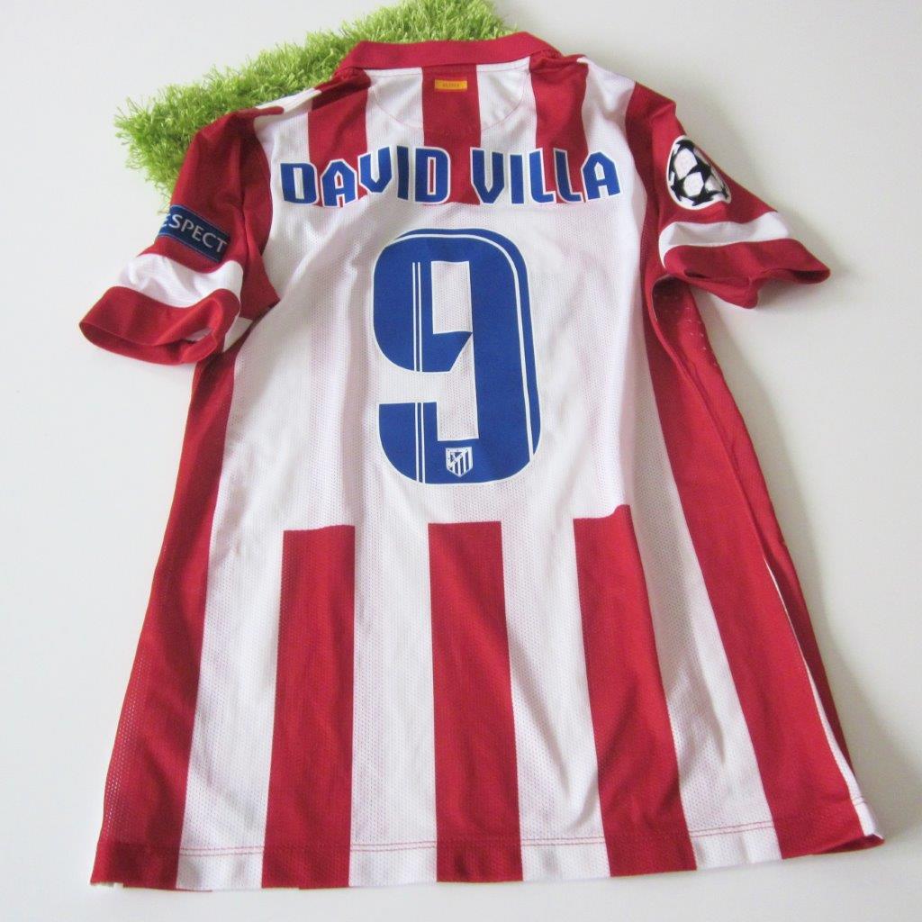 David villa atletico cheap madrid jersey